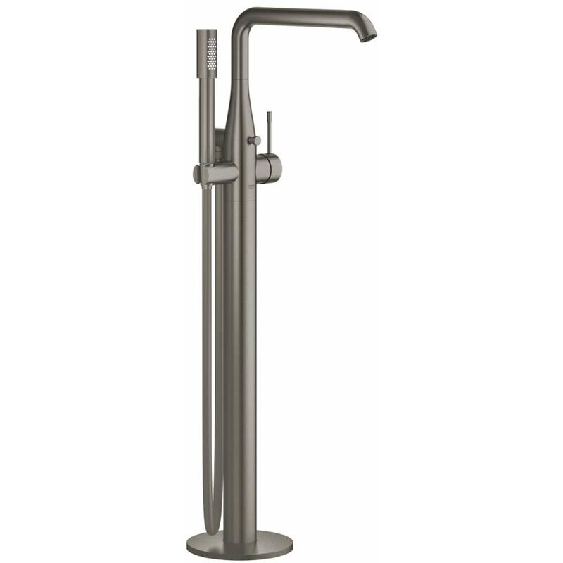 Essence - Mitigeur de baignoire à monter au sol, graphite foncé brossé 23491AL1 - Grohe
