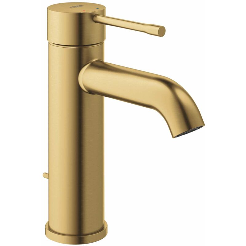 Grohe - Essence - Mitigeur de lavabo avec garniture de vidage, Cool Sunrise brossé 23589GN1
