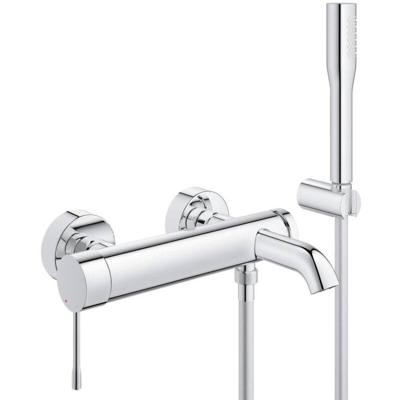 Grohe - Essence 1/2' single lever bath/shower mixer (33628001)