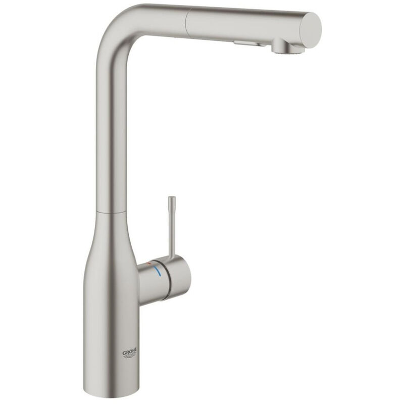 Grohe - Essence Single lever faucet, Supersteel (30270DC0)