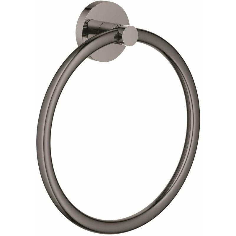Grohe - Essentials - Porte-serviette, graphite foncé brossé 40365AL1