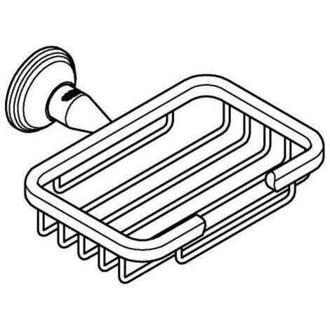 Grohe Essentials Authentic - Seifenschale, verchromt 40659001