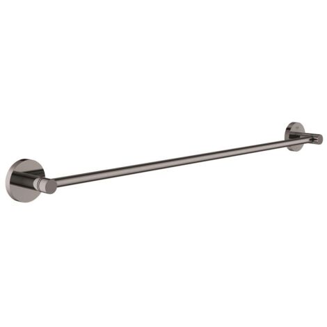 Grohe Essentials Badetuchhalter Hard Graphite 654mm, Bohrabstand 600mm