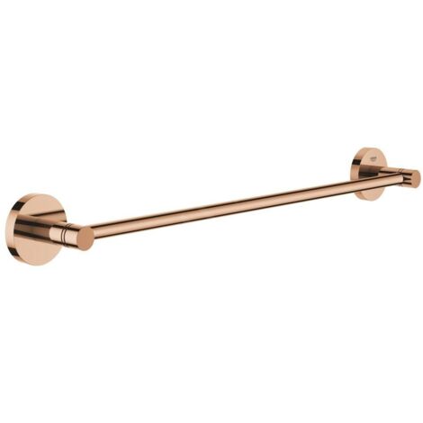Grohe Essentials Barre porte-serviettes en métal avec fixations cachées, Warm Sunset (40688DA1)