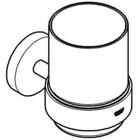 Grohe Essentials - Becher mit Halter, SuperSteel 40447DC1
