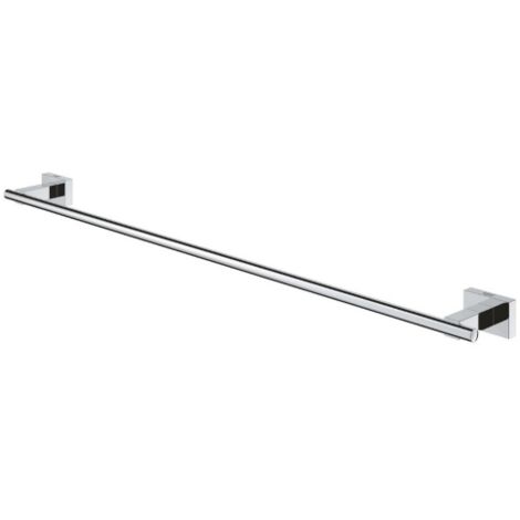 Grohe Essentials Cube Porta salviette in metallo cromo a parete 60 cm, accessori porta asciugamani per il bagno