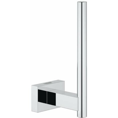 GROHE Essentials cube porte-papier toilette de rechange Brushed Hard Graphite - Brushed Hard Graphite