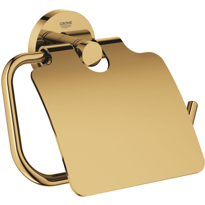 Essentials Dérouleur de papier mural en métal avec fixations cachées, Cool Sunrise (40367GL1) - Grohe