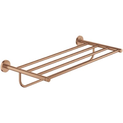 Grohe Essentials - Portasciugamani multiplo,  Warm Sunset spazzolato 40800DL1