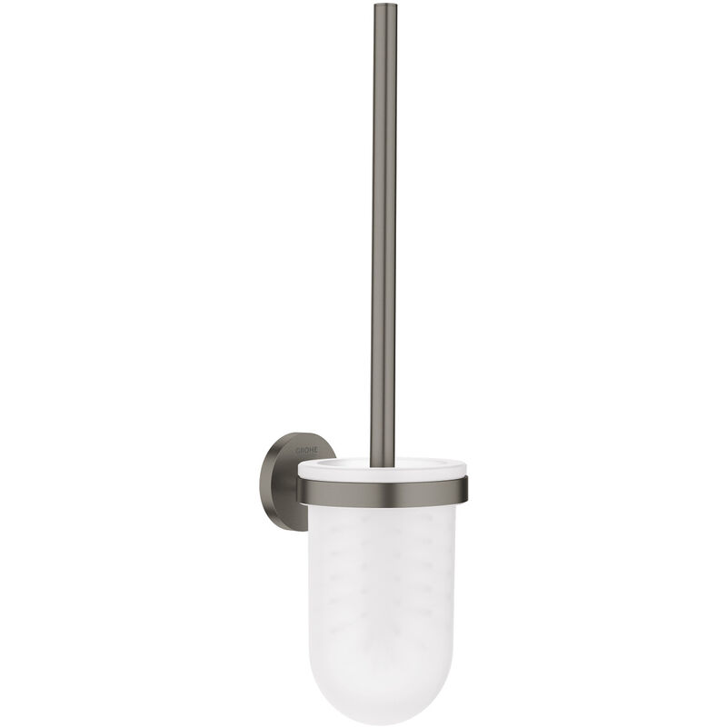 Essentials - Ensemble pour le nettoyage des toilettes, graphite foncé brossé 40374AL1 - Grohe