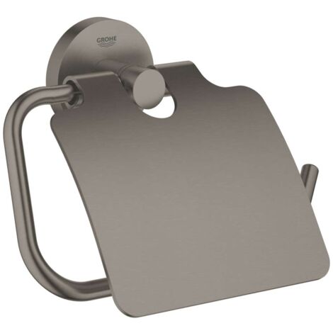 Grohe Essentials - Toilettenpapierhalter, Hard Graphite gebürstet 40367AL1