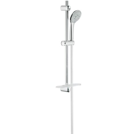 Set de douche Grohe Euphoria 110 – Barre de douche 600mm – Flexible Silverflex 1750mm – Chrome éclatant – 27232001