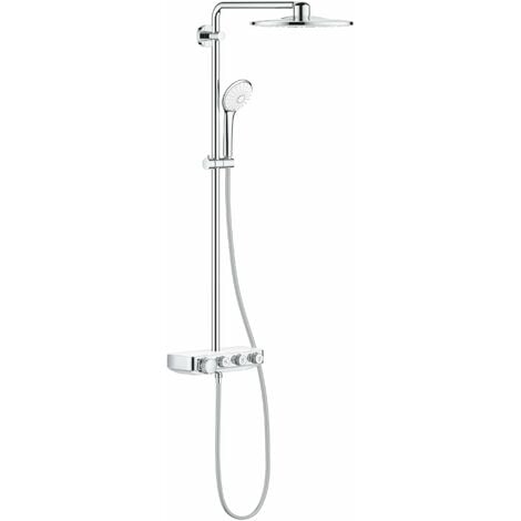 Grohe Euphoria SmartControl - Set de douche 310 Duo avec thermostat, blanc lunaire 26507LS0