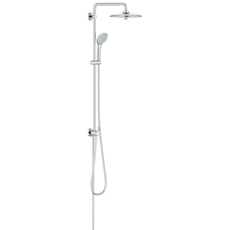 Euphoria System 260 Shower system with diverter for wall mounting, Chrome (27421002) - Grohe