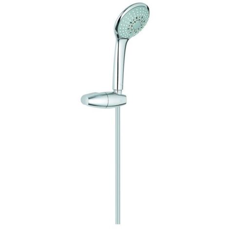 Grohe Euphoria - Wandhalterset Champagne 110, Halter und Schlauch, 3 Strahlarten, Chrom 27355000