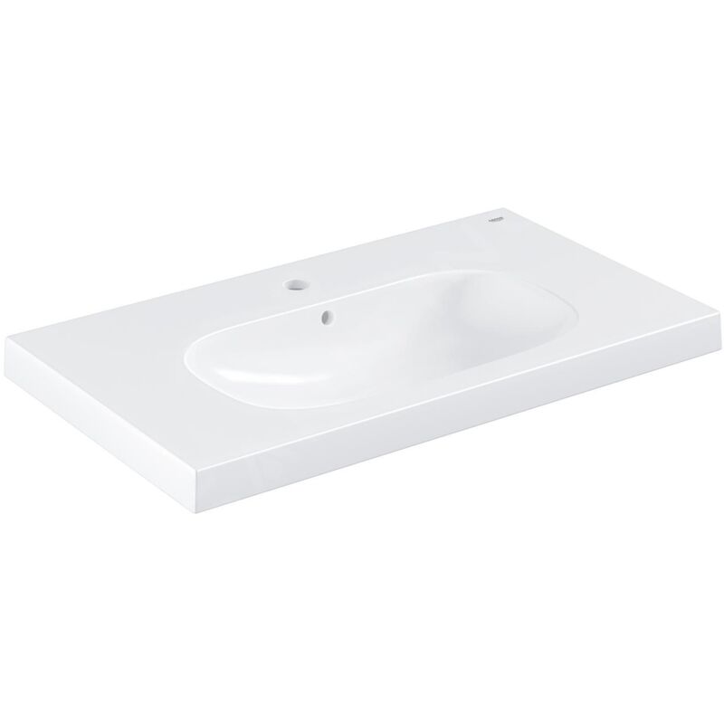 Grohe - Euro Ceramic - Lavabo avec trop-plein, 800x460 mm, PureGuard, blanc alpin 3958400H
