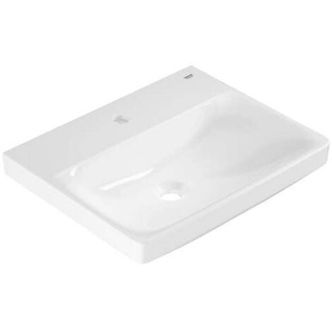 Grohe Euro Ceramic - Waschbecken 55x44 cm, ohne Überlauf, mit Hahnloch, alpinweiß 102433SH00