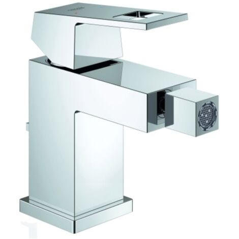 Grohe Eurocube Mezclador monomando para bidé, desagüe automático,
