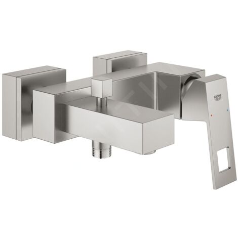 Grohe Eurocube - Mitigeur de baignoire, supersteel 23140DC0