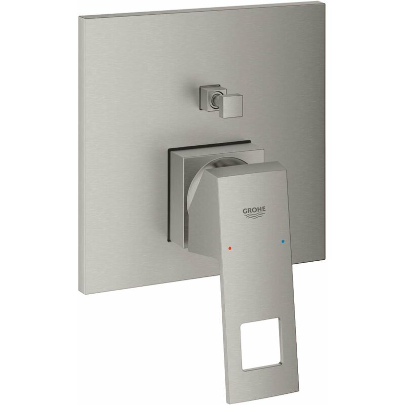 Eurocube - Mitigeur encastré pour 2 sorties, supersteel 24062DC0 - Grohe