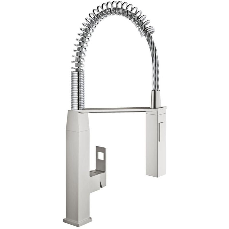 Grohe - Eurocube Mitigeur évier dn 15, supersteel (31395DC0)