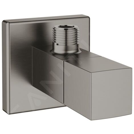 Grohe Eurocube robinet d'arrêt équerre 1/2″, hard graphite brossé (G22012AL0)