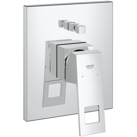Grohe Eurocube - Rubinetto ad incasso per vasca da bagno, cromato 19896000