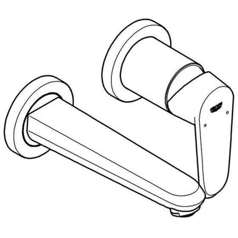 Grohe Eurodisc-Cosmopolitan 2-Loch-Waschtischbatterie,