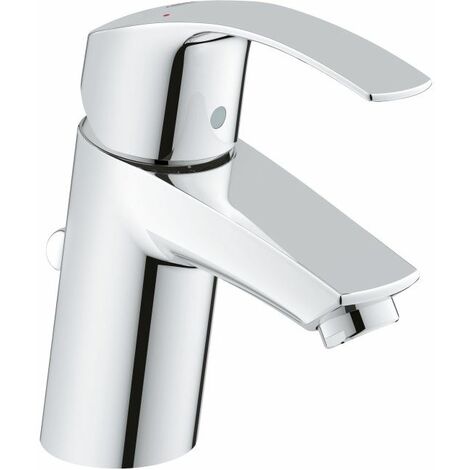 Grohe Eurosmart Basin Mixer Tap with Pop-Up Waste