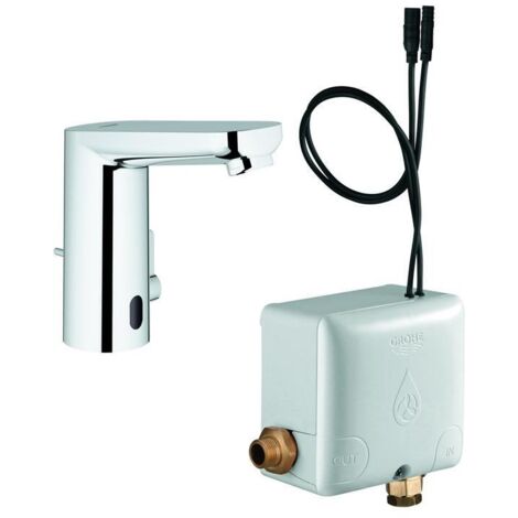 Grohe Eurosmart Cosmopolitan E - Elektronische Waschtischarmatur, Powerbox, Chrom 36386001