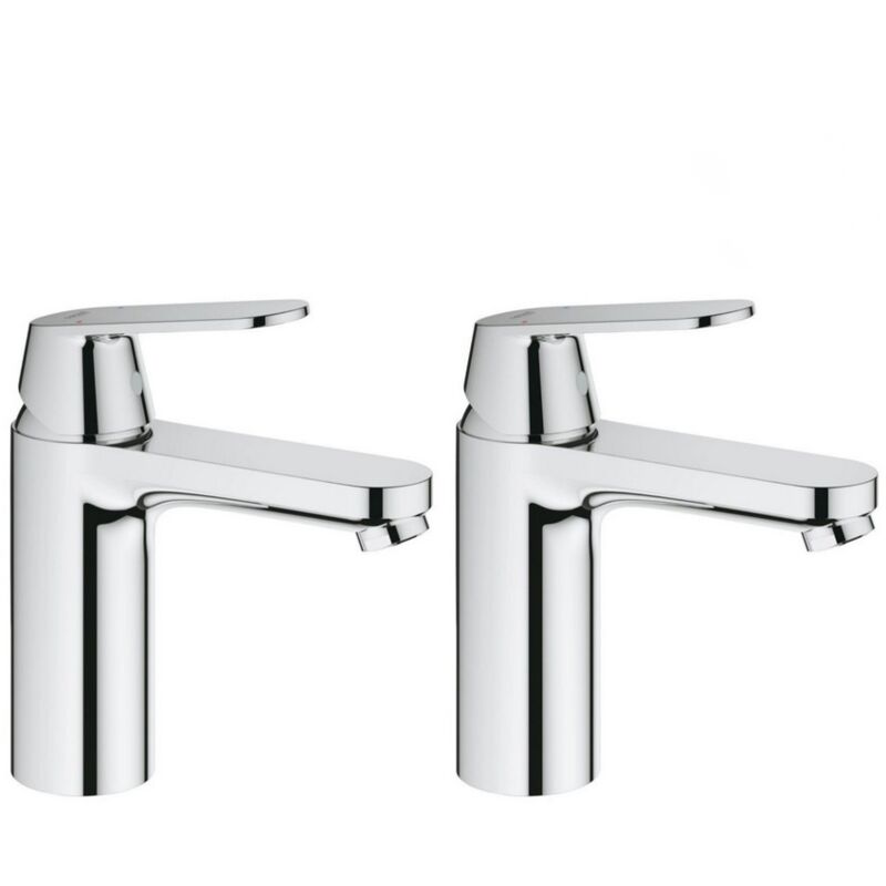 Grohe - Eurosmart Cosmopolitan Lot de 2 mitigeurs monocommande 1/2' Lavabo Taille m (23327000-DUO)