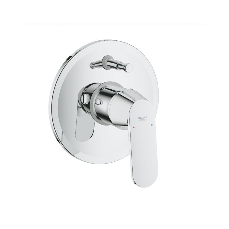 Mitigeur bain/douche en laiton chromé Grohe Eurosmart Cosmopolitan