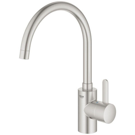 Grohe Robinet de Cuisine Eurosmart Cosmopolitan Bec Haut Basse Pression Plage de Pivot 160°