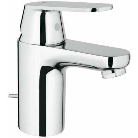 Mitigeur de lavabo monocommande taille S – Finition chromée GROHE StarLight – Débit 5,7 l/min – Montage monotrou avec système QuickFix - 2337700E
