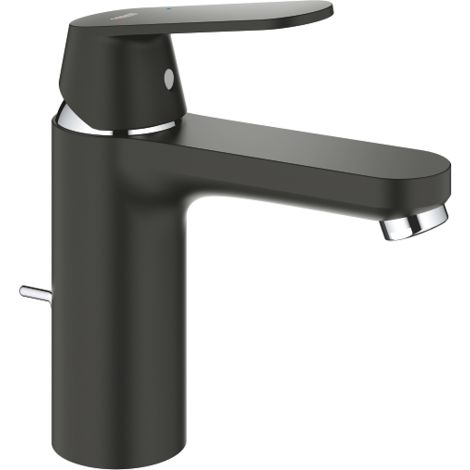 Grohe Eurosmart Cosmopolitan Mitigeur monocommande lavabo, taille M 23325KW0 | Noir mat - Noir mat