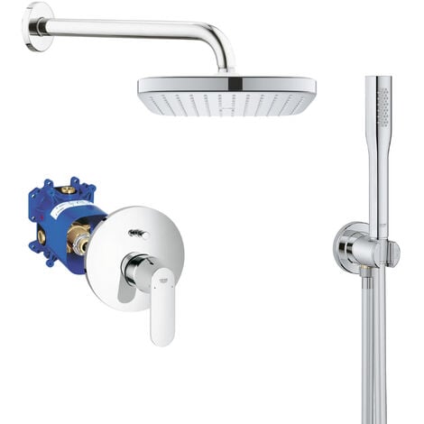 Grohe Essence set doccia incasso con soffione tondo ROUND211