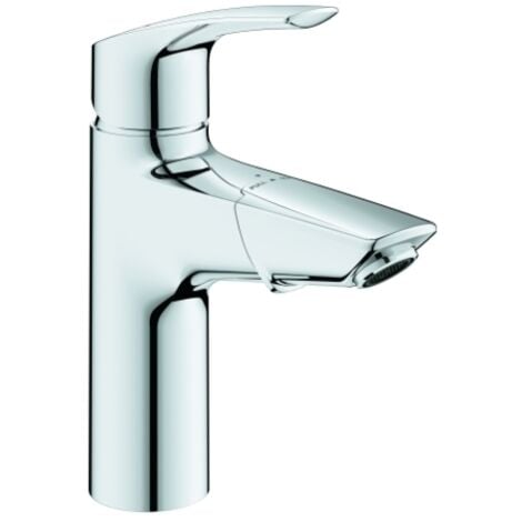 Waschtischmischer Grohe Eurosmart M-Size, Ausladung 121 mm, mit Pop-Up Ablauf, chrom - 23976003