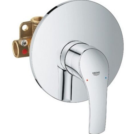Grohe Eurosmart miscelatore monocomando a incasso per doccia cromato cartuccia   46 mm