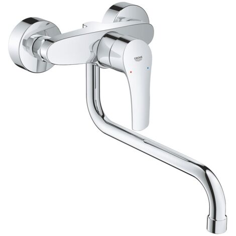 Grohe Eurosmart miscelatore monocomando per lavello cucina, a parete 32224003