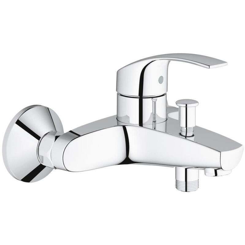 Eurosmart Mitigeur monocommande 1/2' bain/douche, Chrome (33300002) - Grohe