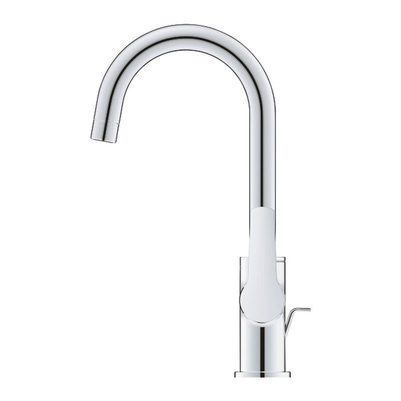 Mitigeur lavabo START GROHE 24203002 QuickFix - bec col de cygne pivotant- taille L - chrome