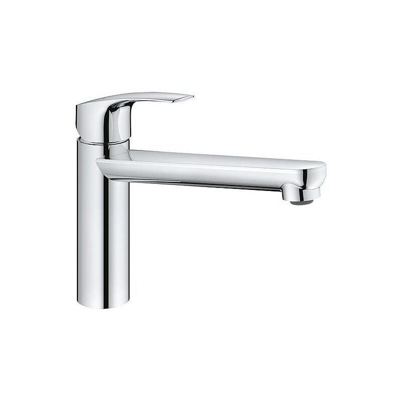 Mitigeur d'évier Grohe Eurosmart, col de cygne, déport 222 mm, chromé