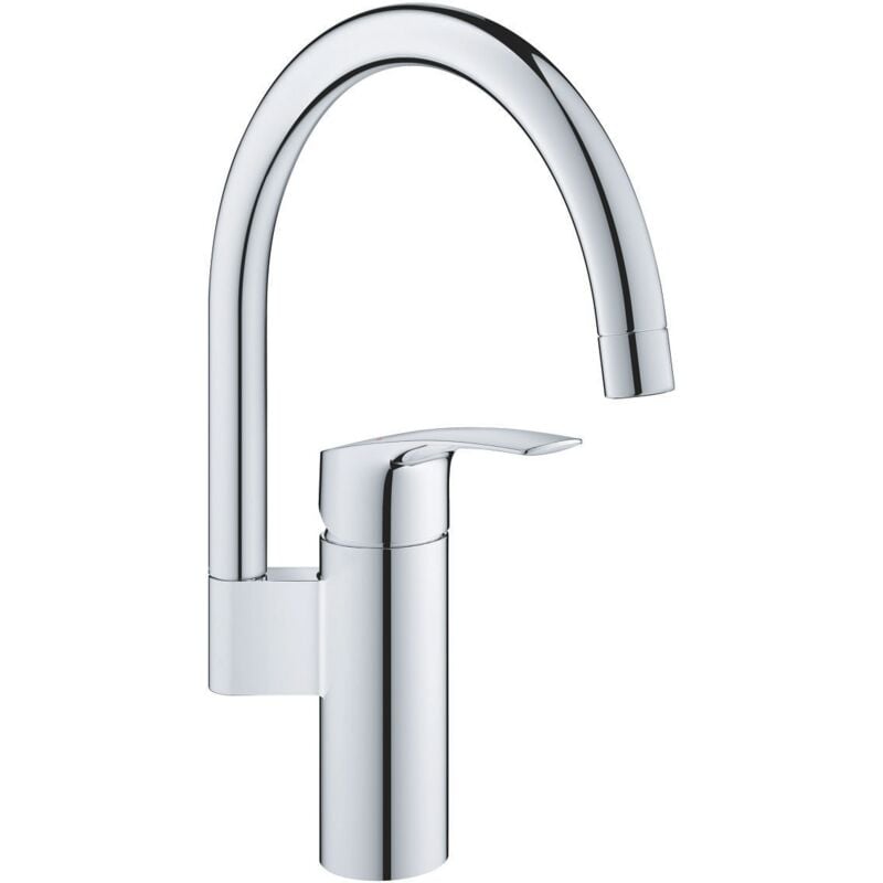 Grohe - Eurosmart mélangeur d'évier bec haut pivotant chrome