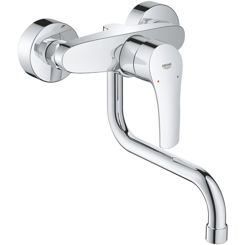 Grohe - eurosmart Mitigeur monocommande d'évier, Chrome(31391003)