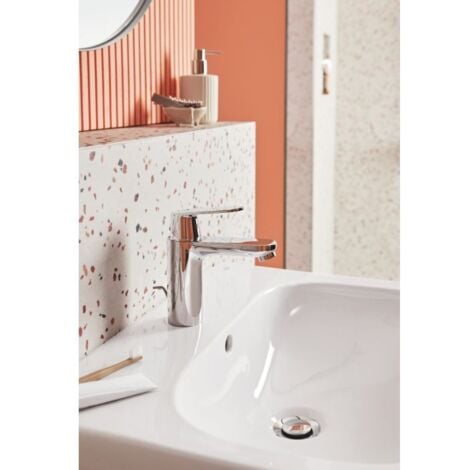 GROHE Waschtischarmatur 23325000 Cosmopolitan, chrom, EcoJoy, mit Ablaufgarnitur