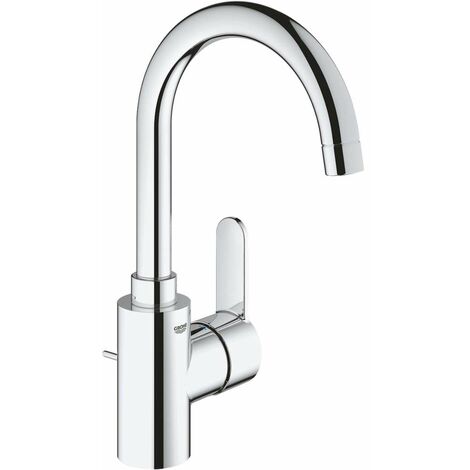 Grohe Eurostyle Cosmopolitan - Miscelatore da lavabo, con sistema di scarico e braccio di erogazione girevole, cromo 23043003