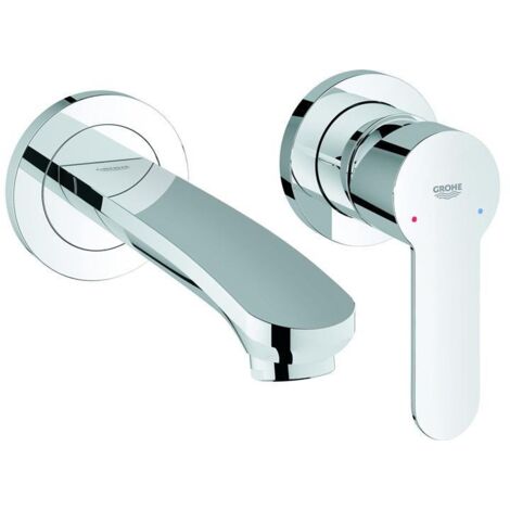 Grohe Eurostyle Cosmopolitan - Waschtischarmatur, 2-Loch Montage, verchromt 19571002