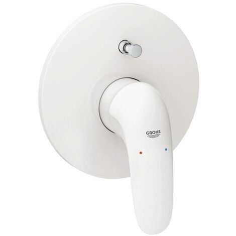 Grohe Eurostyle Fertigset für Einhandmischer, 2 Ausgänge, Weiß/ Chrom (29099LS3)