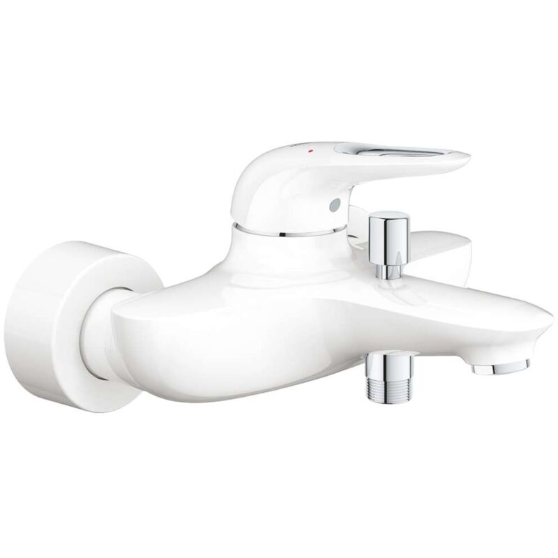 Eurostyle - Mitigeur de baignoire, blanc lunaire/ chrome 33591LS3 - Grohe