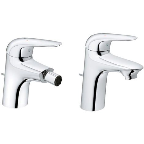 GROHE Eurostyle New set rubinetto monocomando lavabo e bidet codice prod: 23707003 23720003
